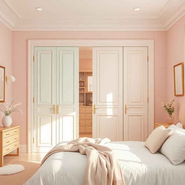 Soft Pastel-Colored Doors