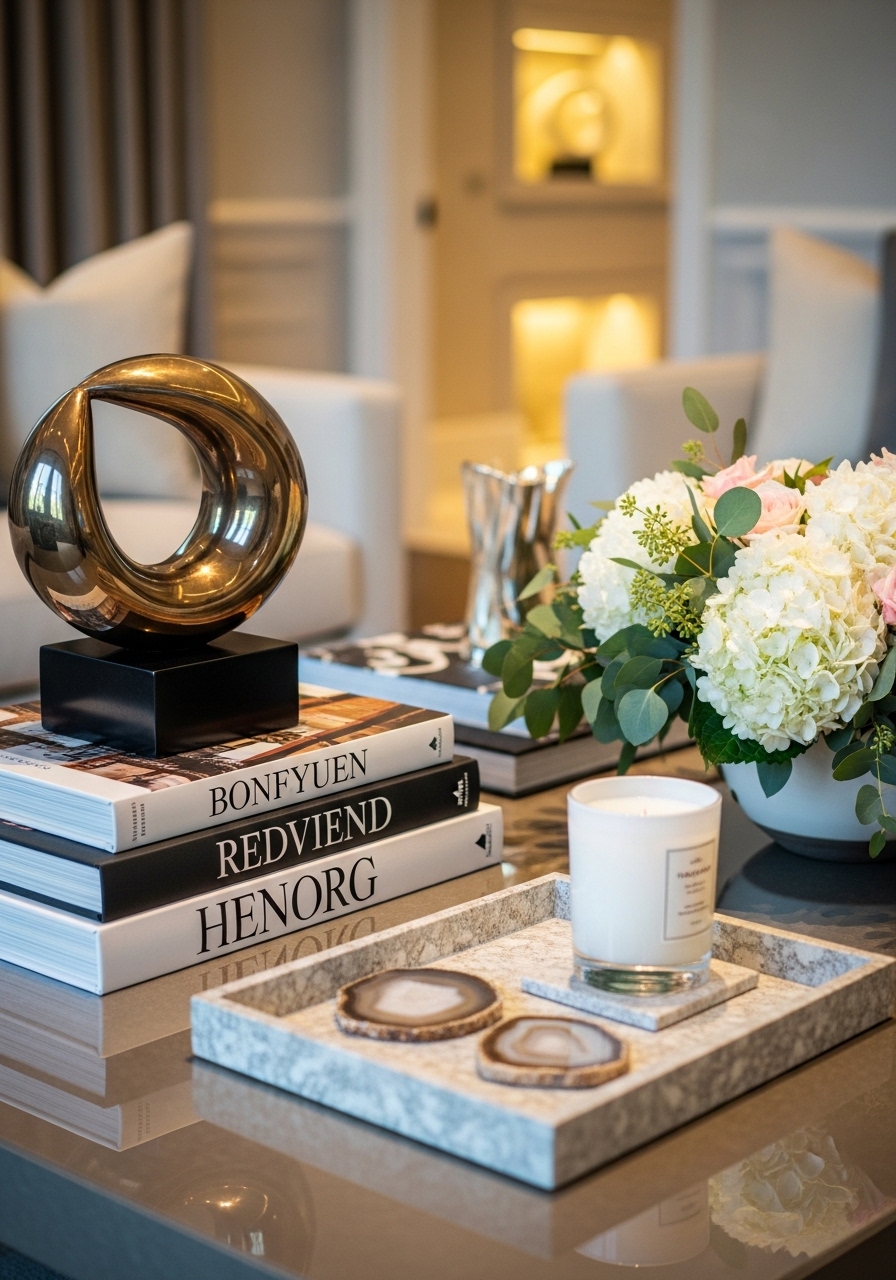 Elegant Coffee Table Styling That Feels Curated