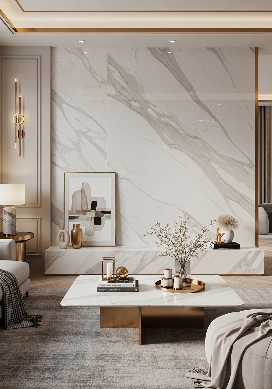Marble Accents That Feel Effortlessly Expensive