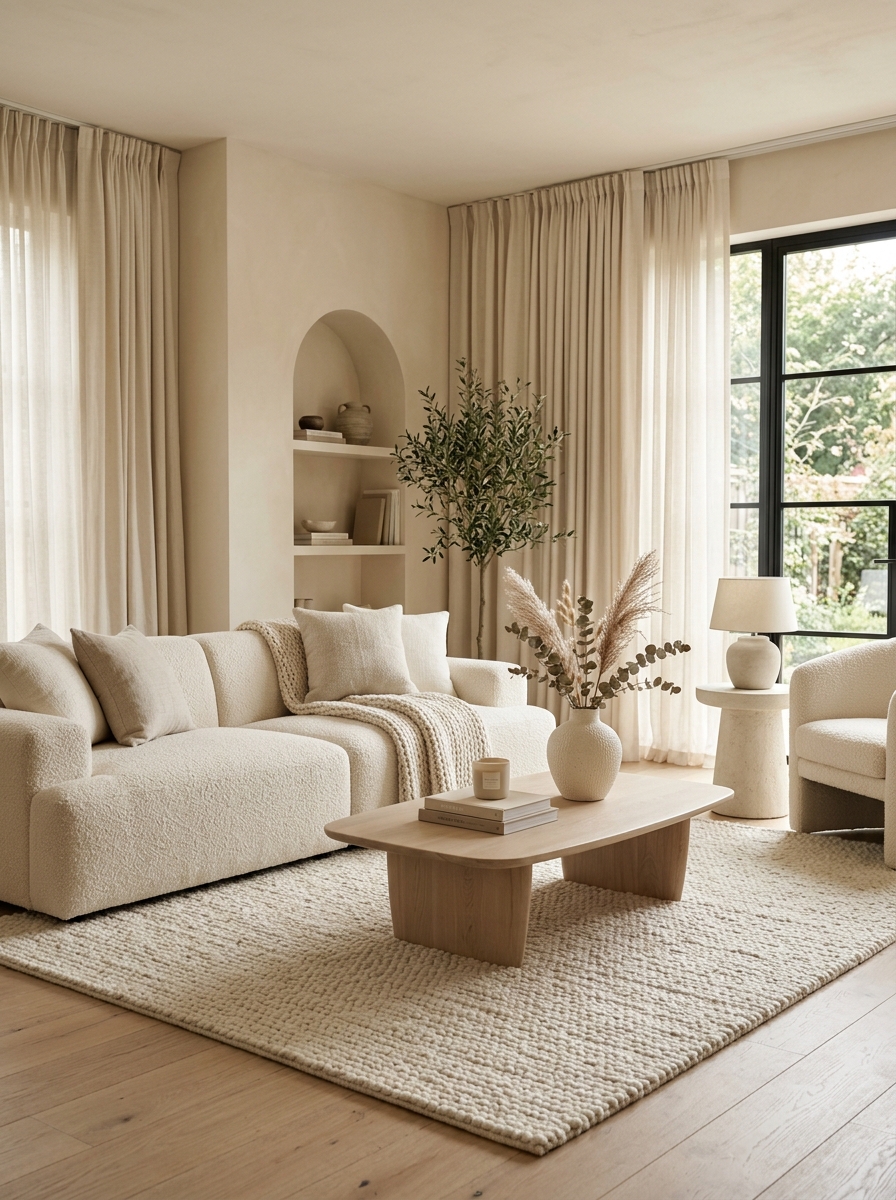 Monochrome Cream Luxury Space