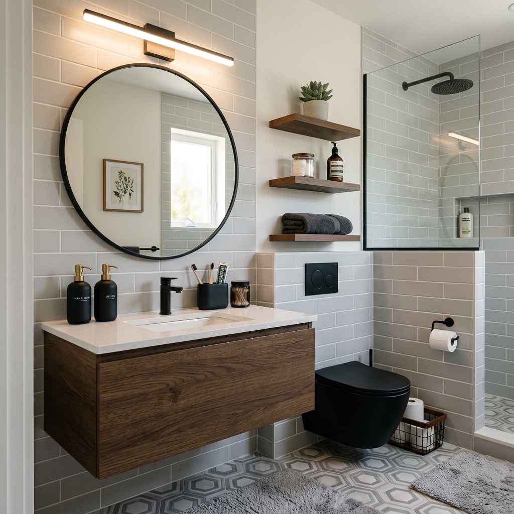 17 Super Small Bathroom Ideas That Make a HUGE Difference