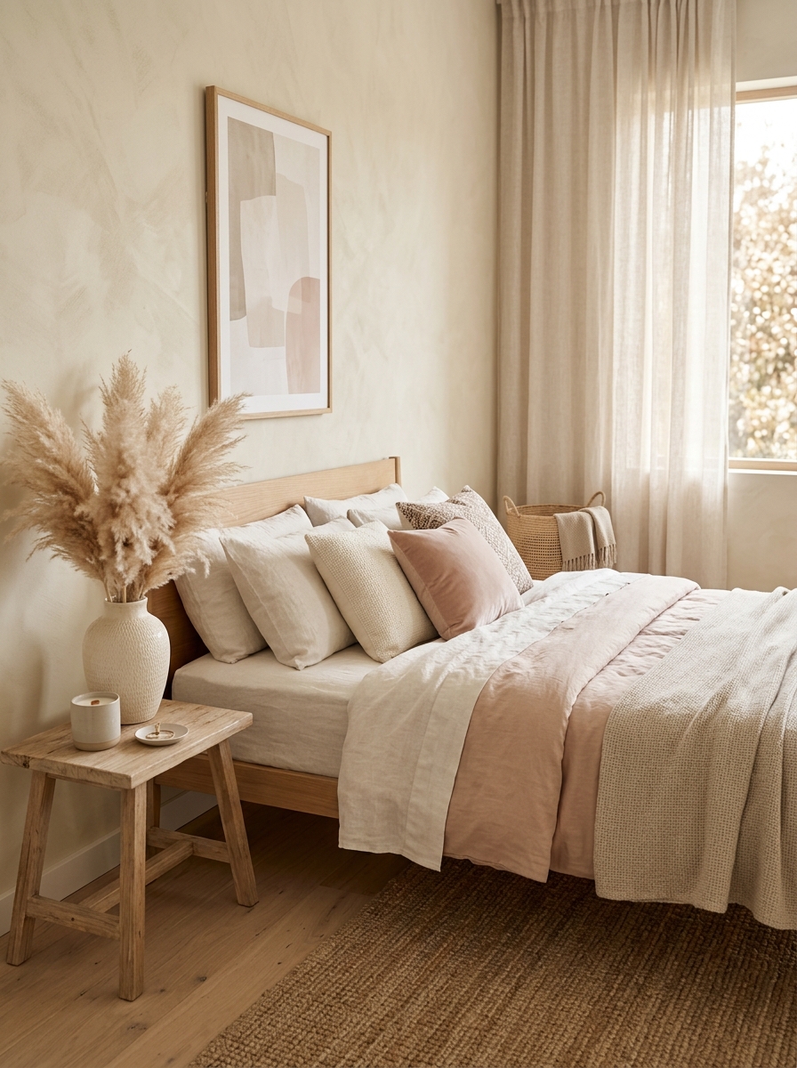 Pampas Grass and Dried Florals