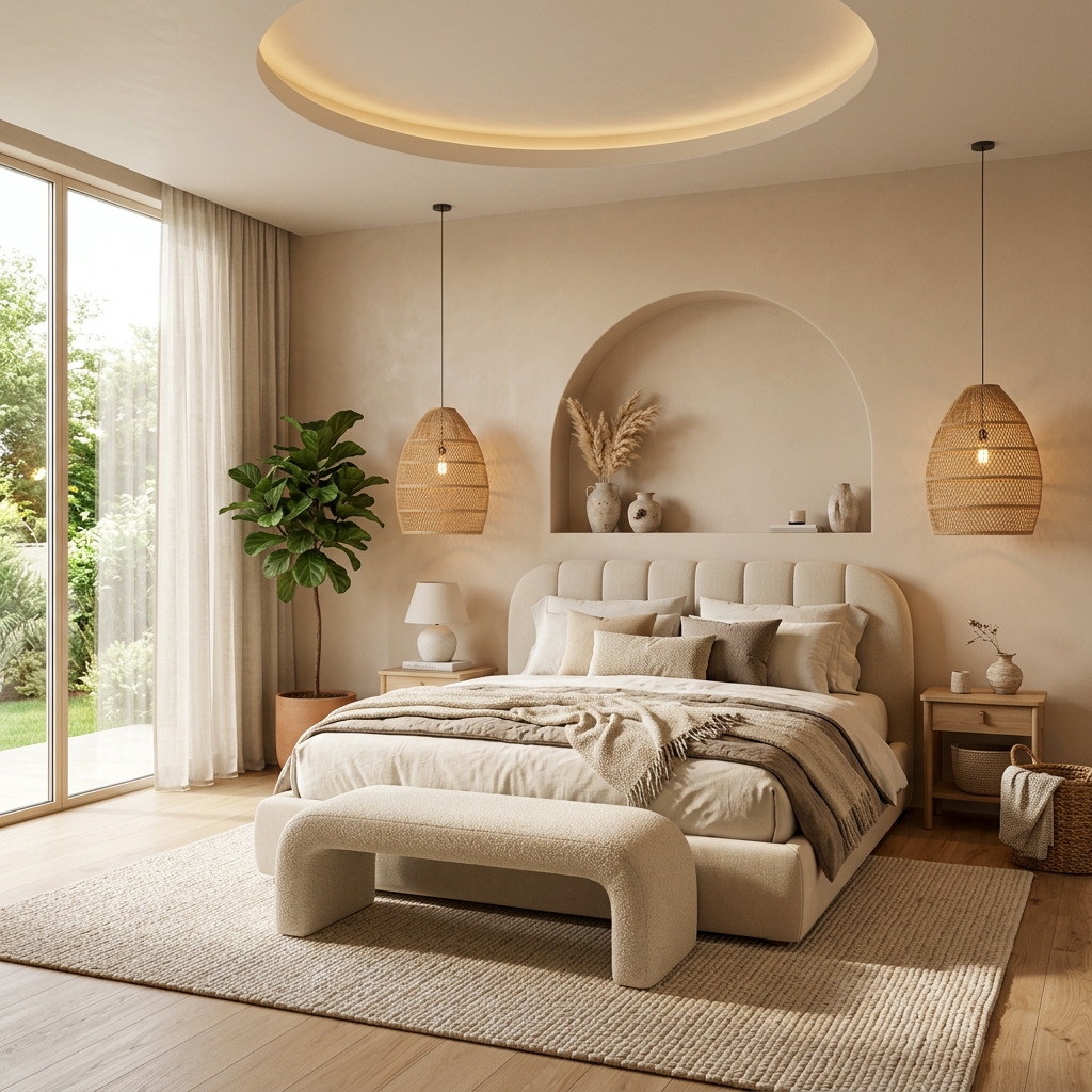 16 Minimalist Boho Bedroom Decor Ideas for a Soft Feminine Aesthetic