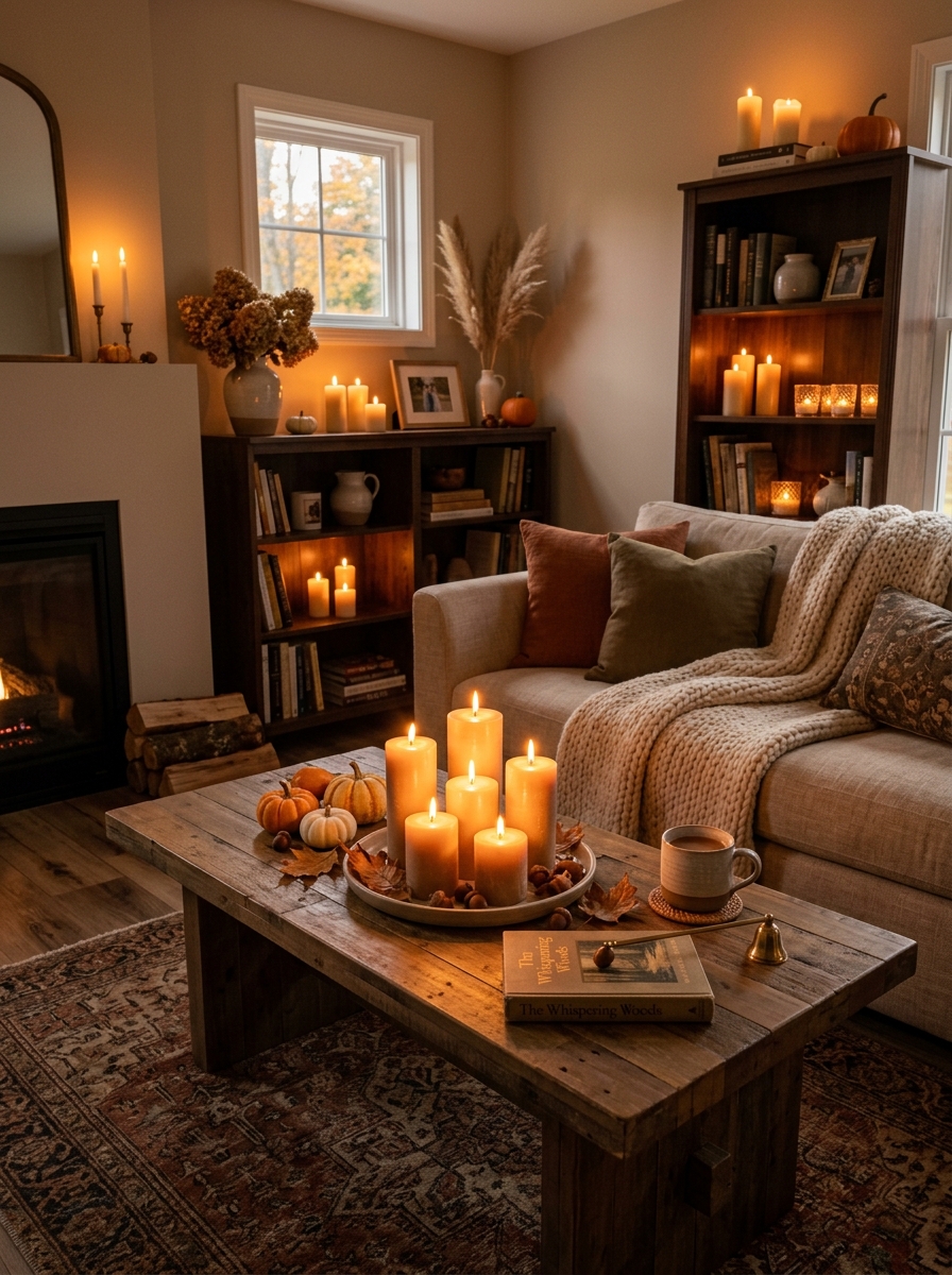 Candle Clusters for Soft Glow