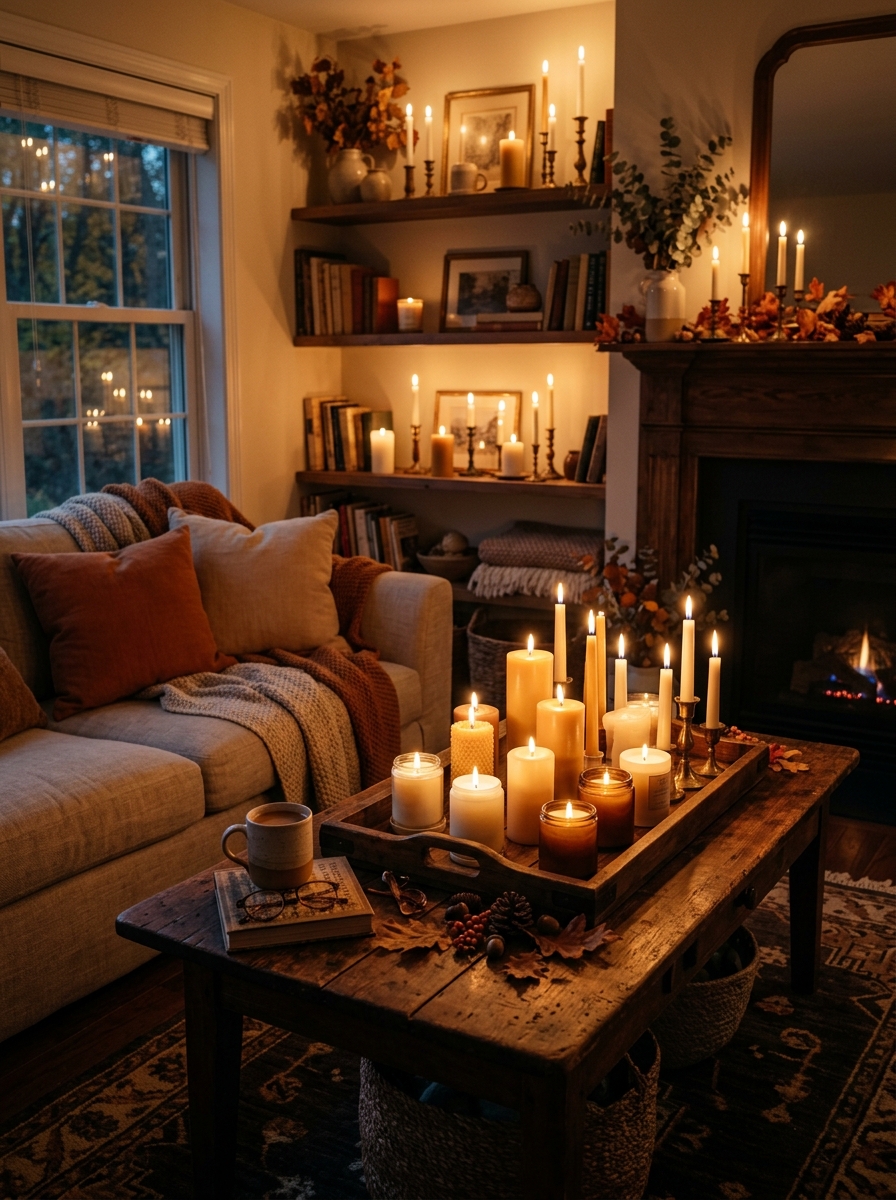Candle Clusters for Soft Glow