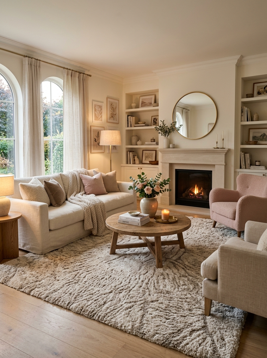 Plush Area Rug for Warmth and Definition