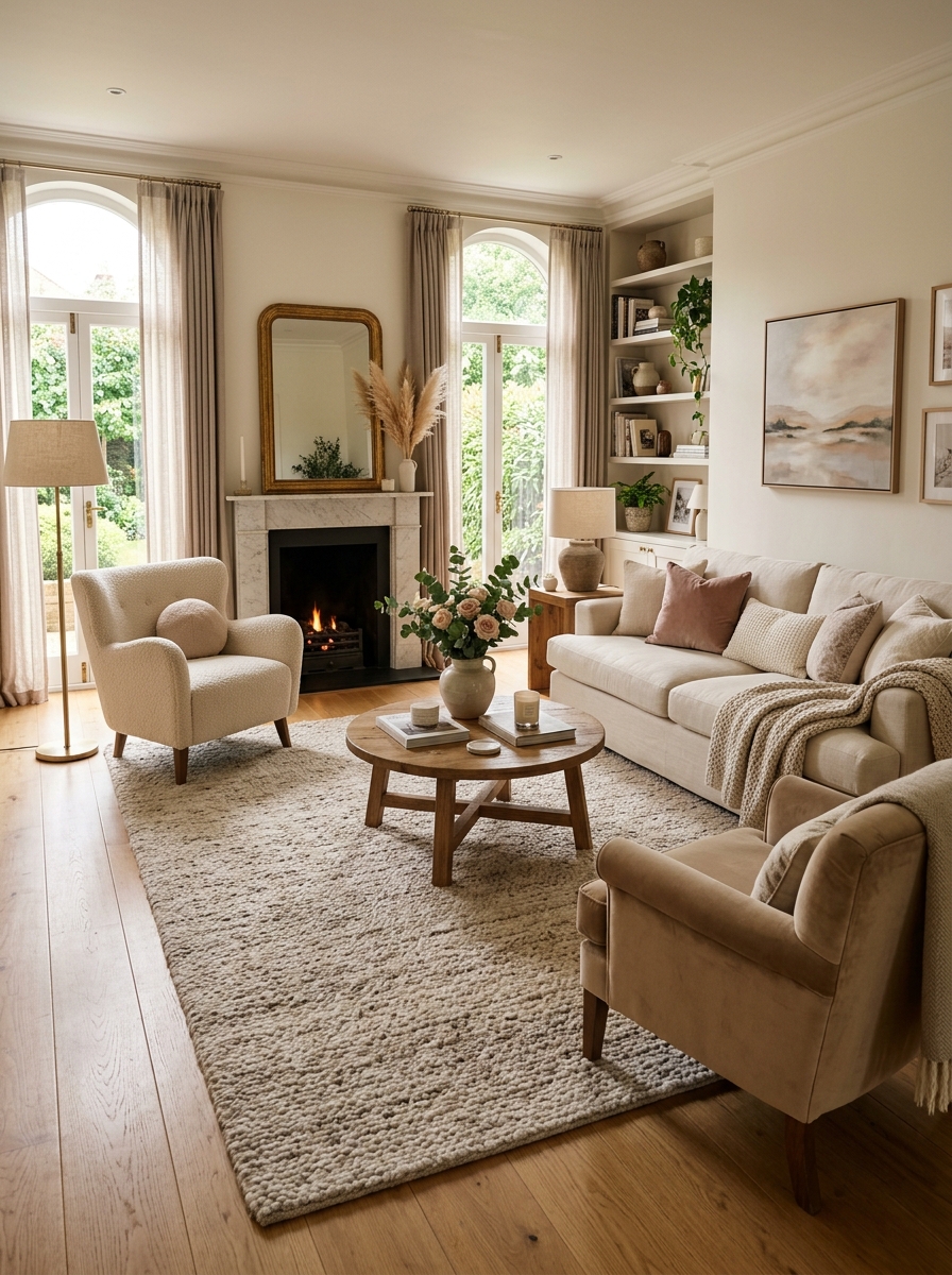 Plush Area Rug for Warmth and Definition