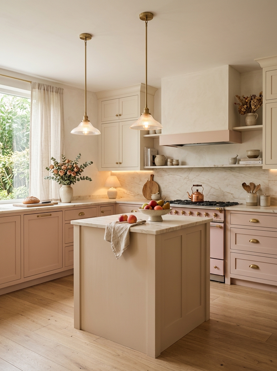 Creamy Pastel Palette with Soft Lighting
