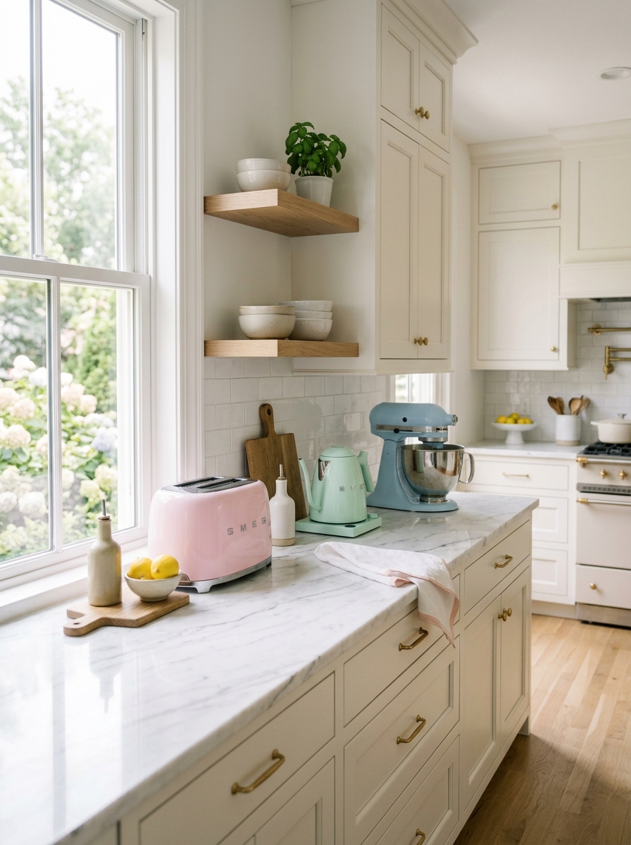 Pastel Appliances as Subtle Statements
