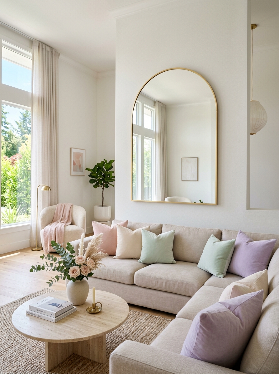 Decorative Mirrors to Enhance Light