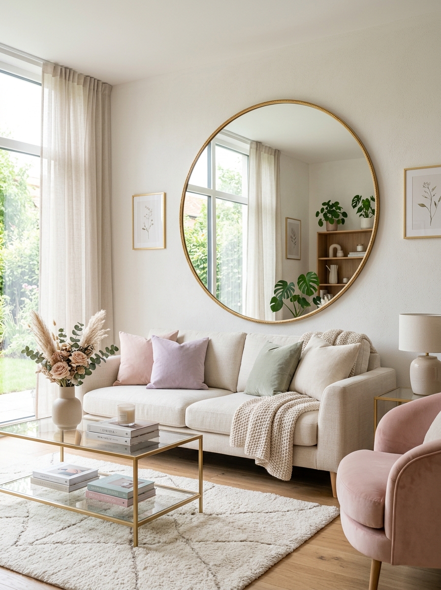 Decorative Mirrors to Enhance Light