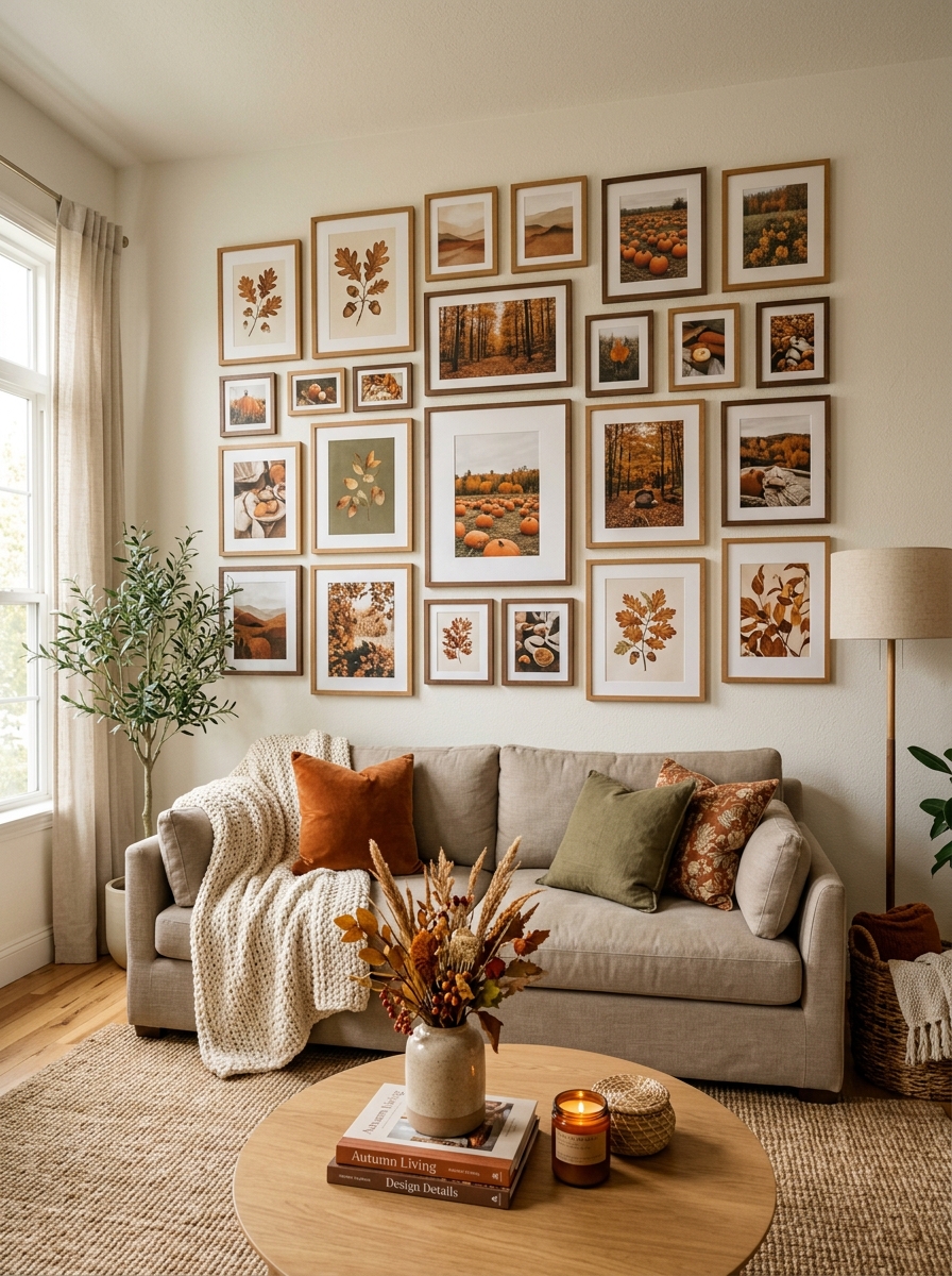 Earthy Wall Art and Gallery Displays