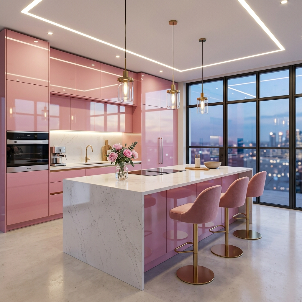 15 Pink Kitchen Ideas with a Feminine Touch for Fashion Women