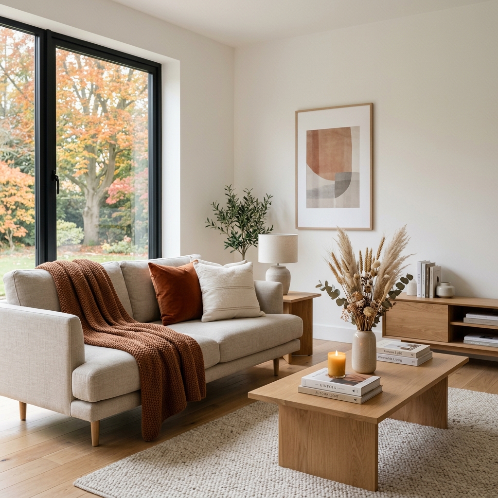 17 Cozy Autumn Living Room Makeover Ideas
