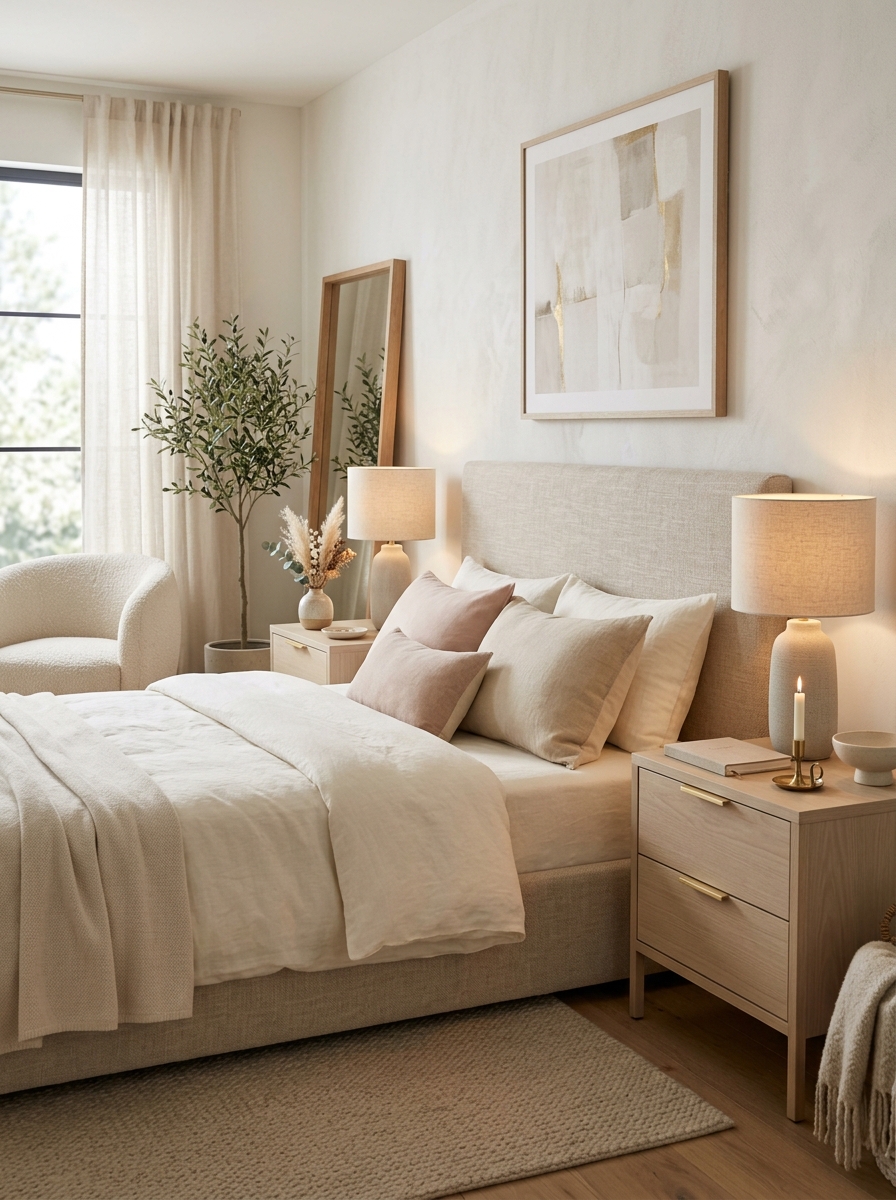 Minimal Nightstands with Elegant Details