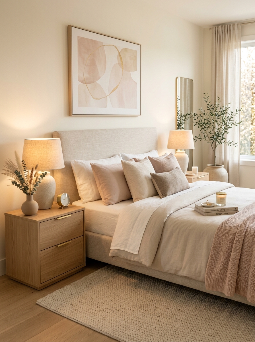 Minimal Nightstands with Elegant Details