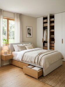 Boutique-Inspired Feminine Closet Corner