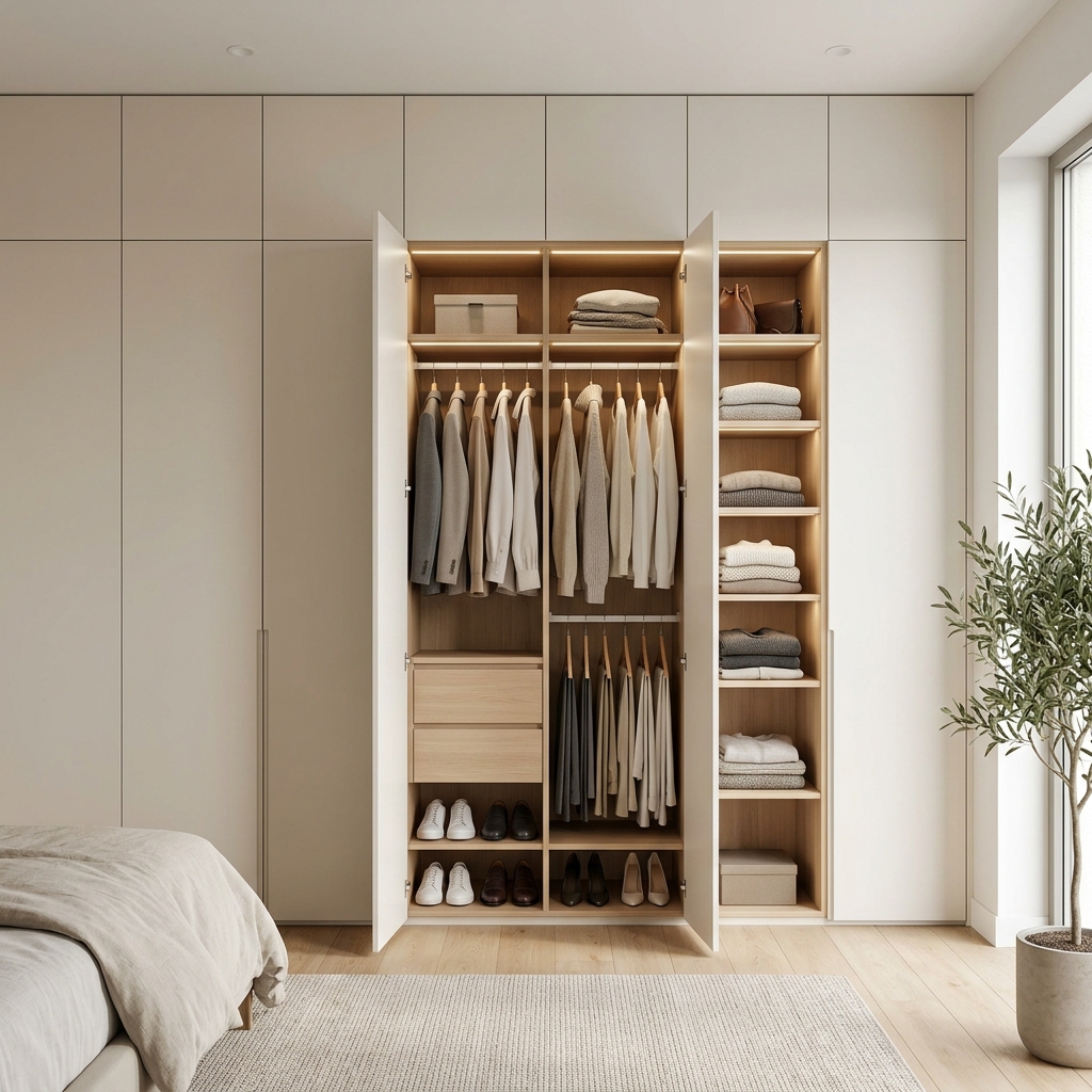 9 Minimalist Closet Ideas for a Soft Feminine Look