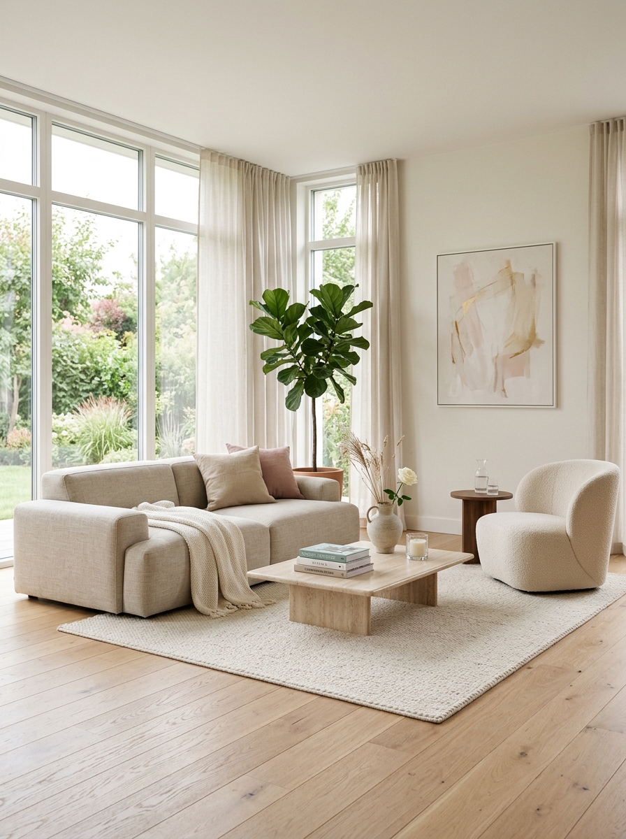 Minimalist Layout with Intentional Styling