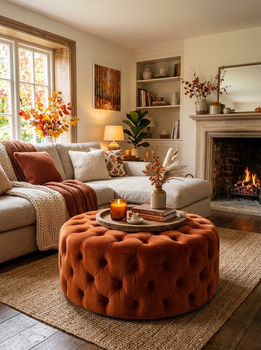 Statement Ottoman or Pouf