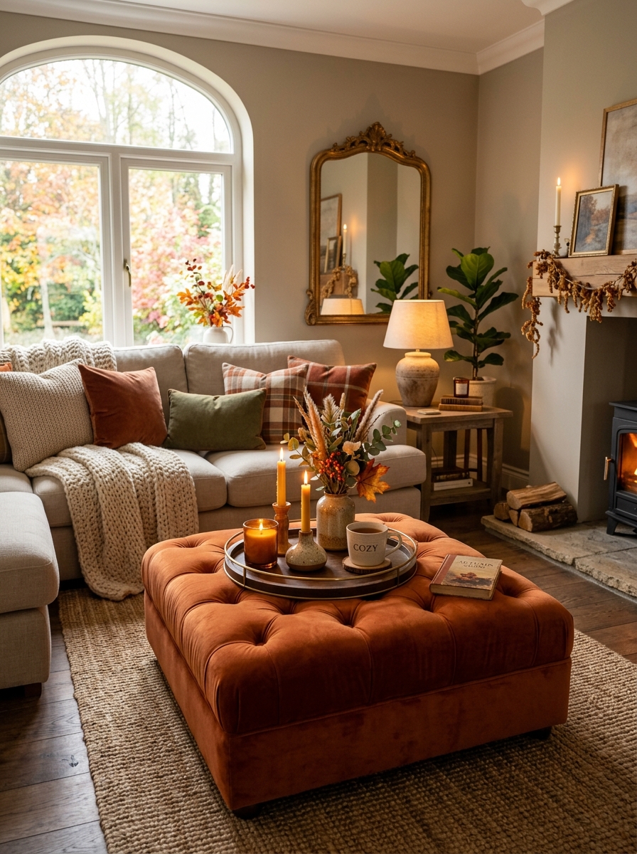Statement Ottoman or Pouf