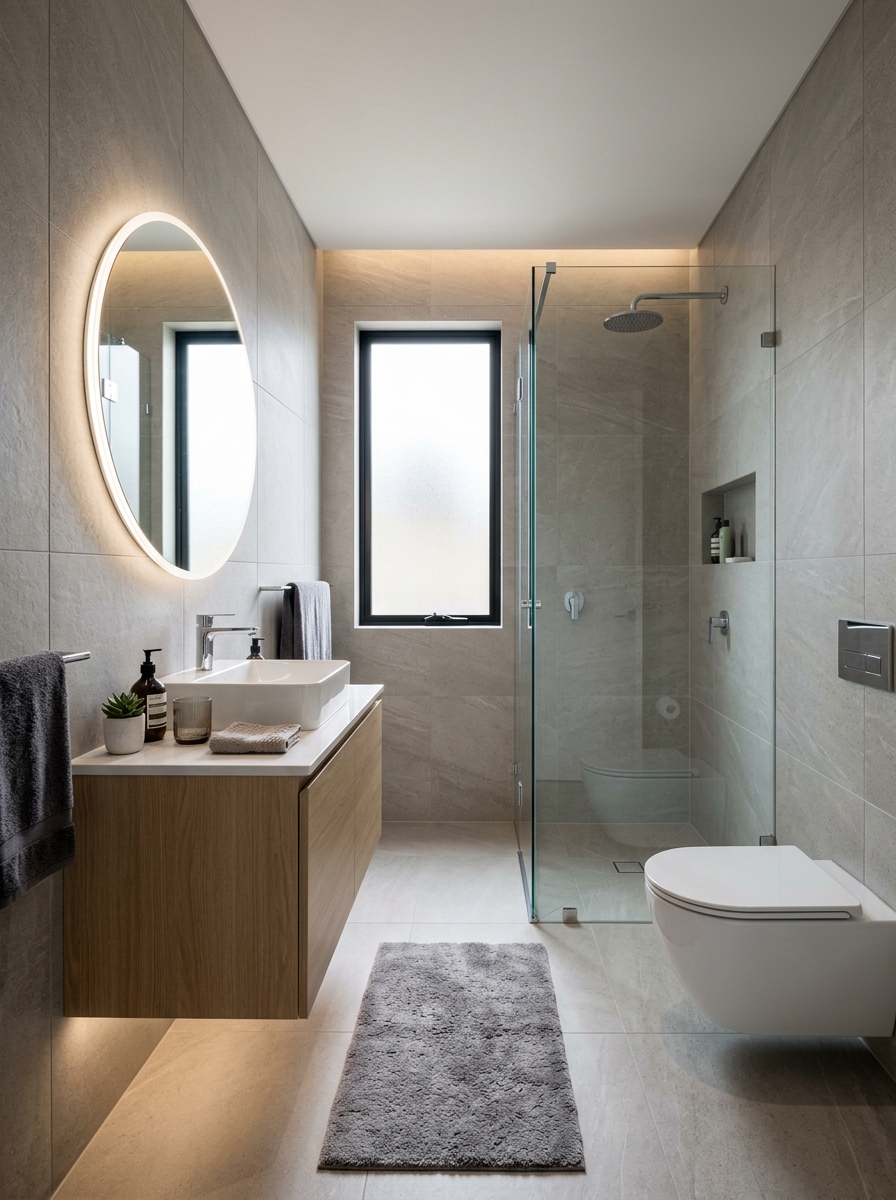 Large Format Tiles for a Seamless Look