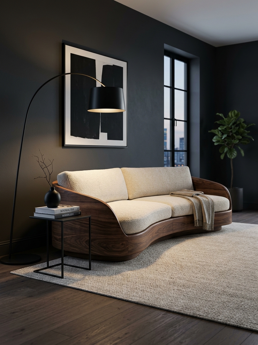 Monochrome Minimalism with Deep Contrast