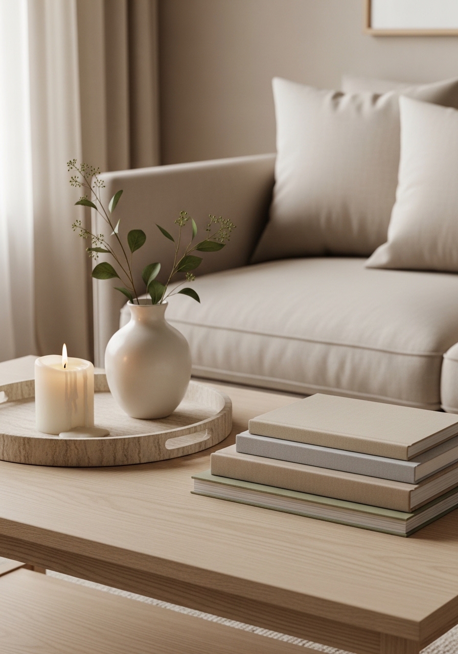 Coffee Table Tray Styling