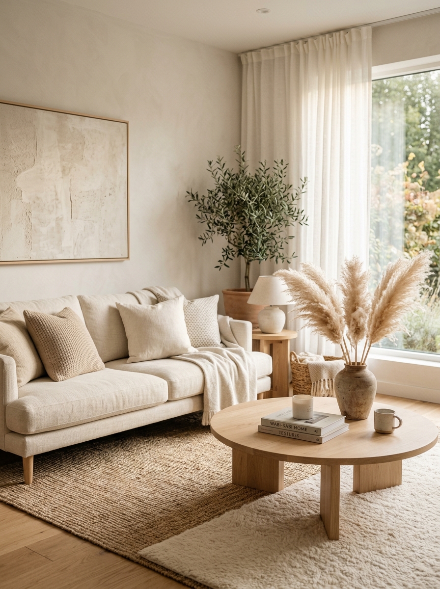 Soft Neutral Haven with Layered Textures