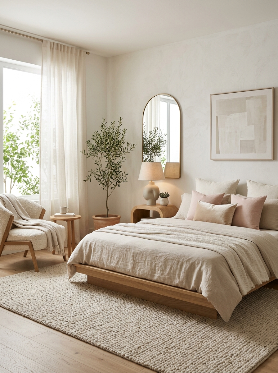 Minimalist Boho with Luxe Feminine Accents