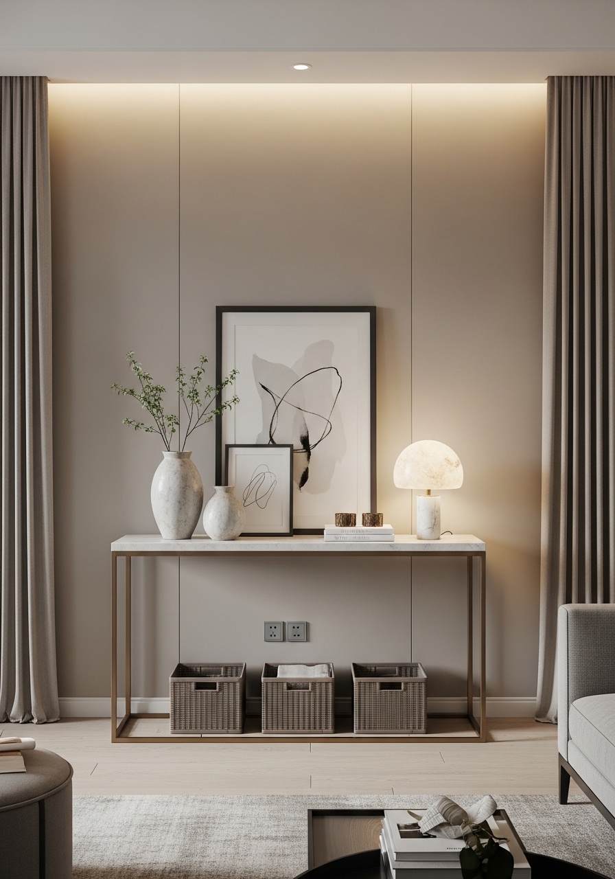 Console Table Styling