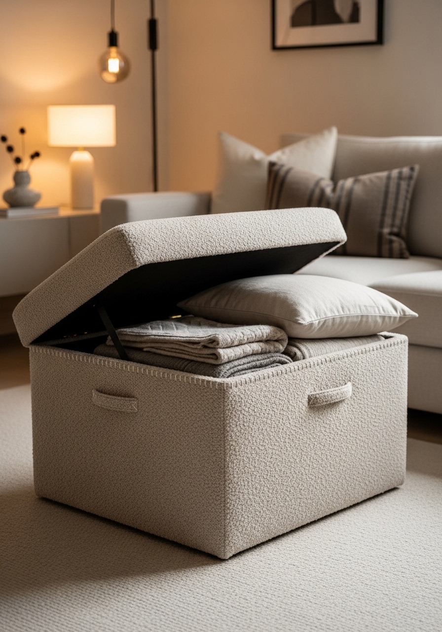 Hidden Ottoman Storage