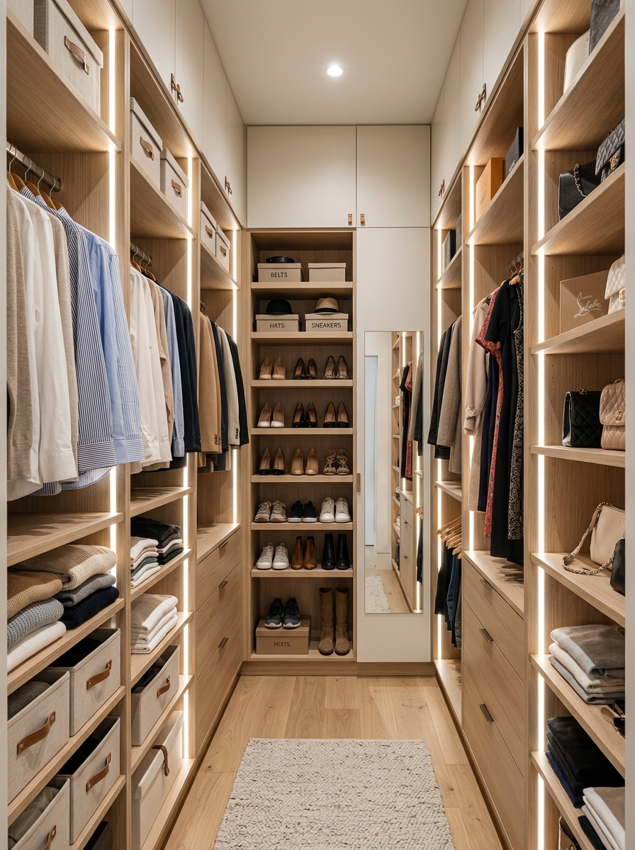 Floor-to-Ceiling Storage for Maximum Organization