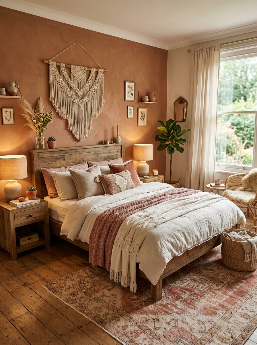 Earthy Terracotta & Feminine Boho Blend