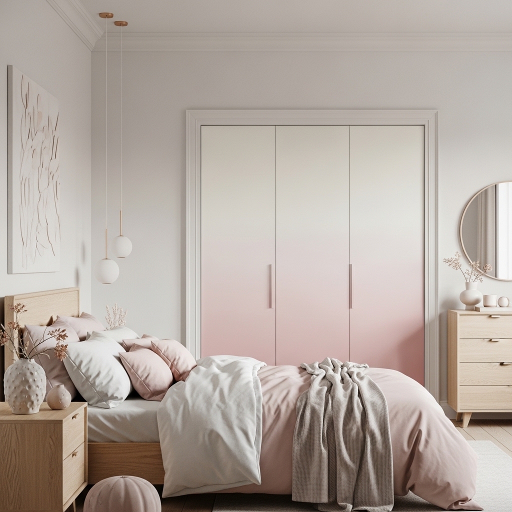 Frosted Ombre Doors
