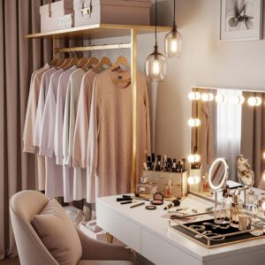 Feminine Vanity + Closet Combo
