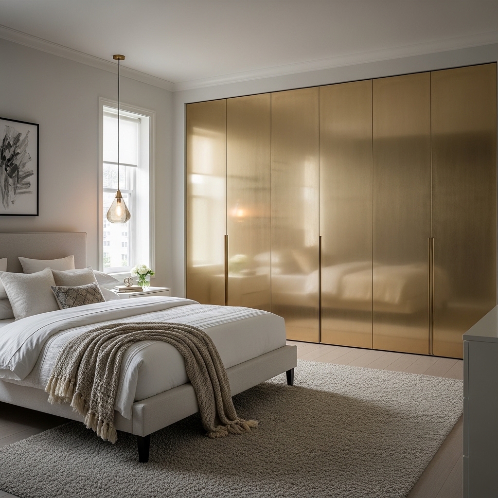 Metallic Accent Doors