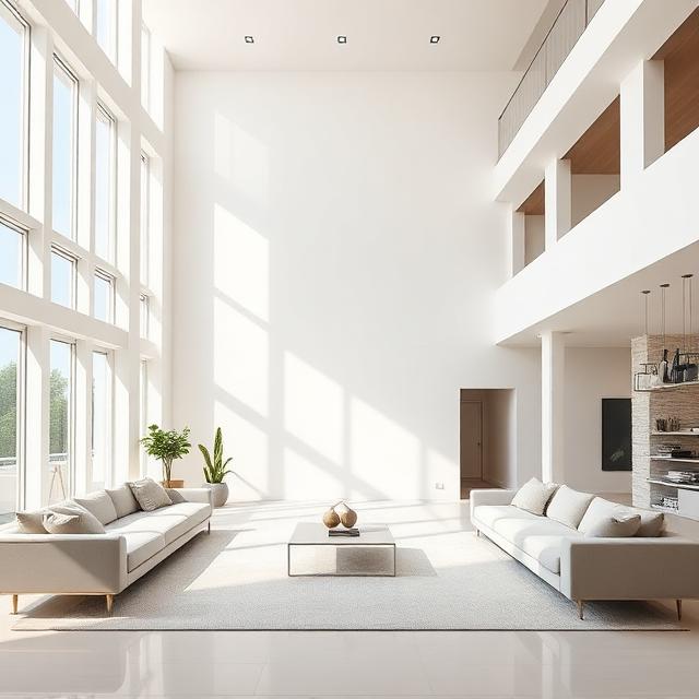 Open Space Layout with Clean Lines