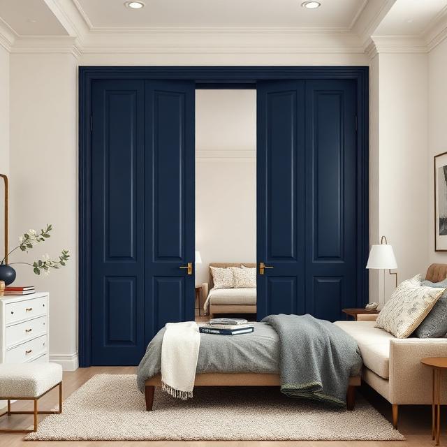 Bold Color Statement Doors