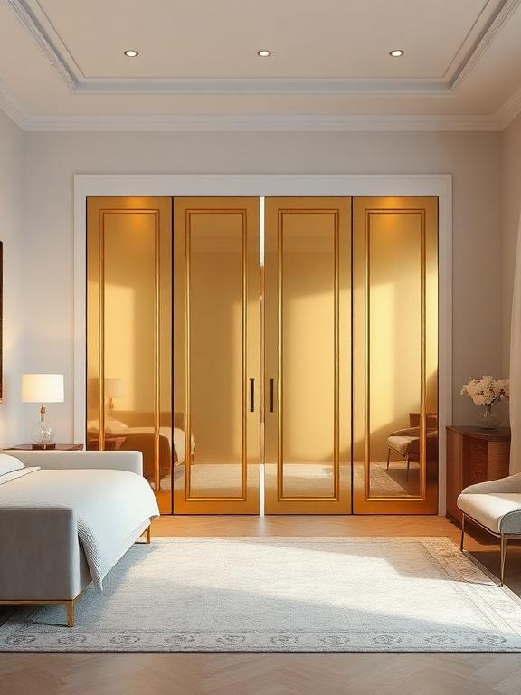 Metallic Accent Doors