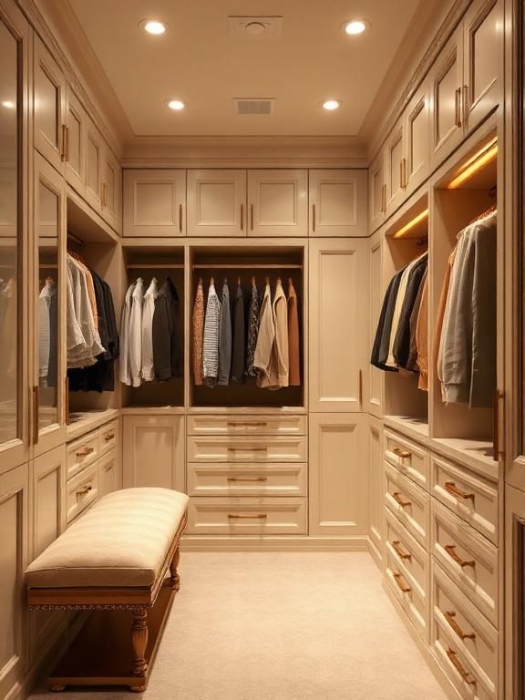 Floor-to-Ceiling Custom Cabinetry for a Seamless Luxury Look