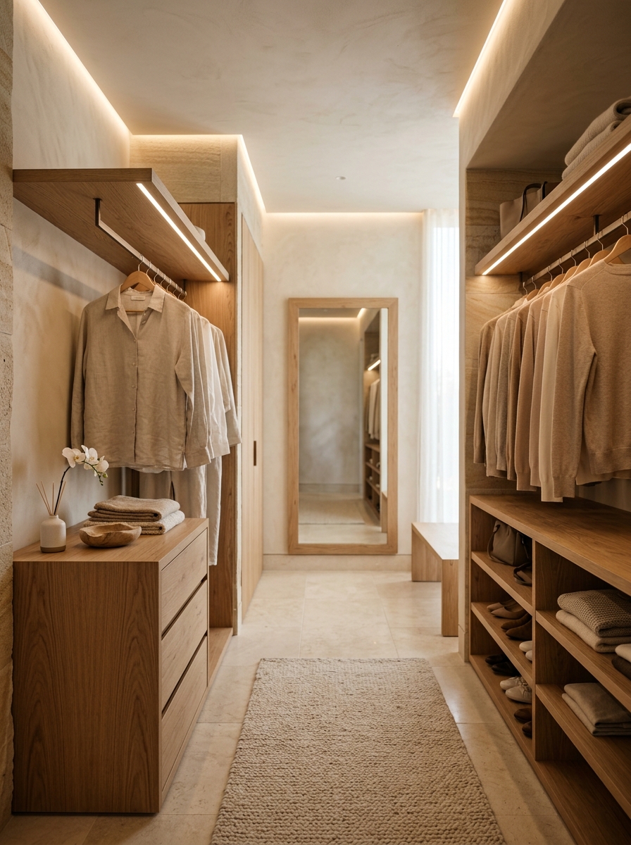 Spa-Inspired Zen Luxury Closet
