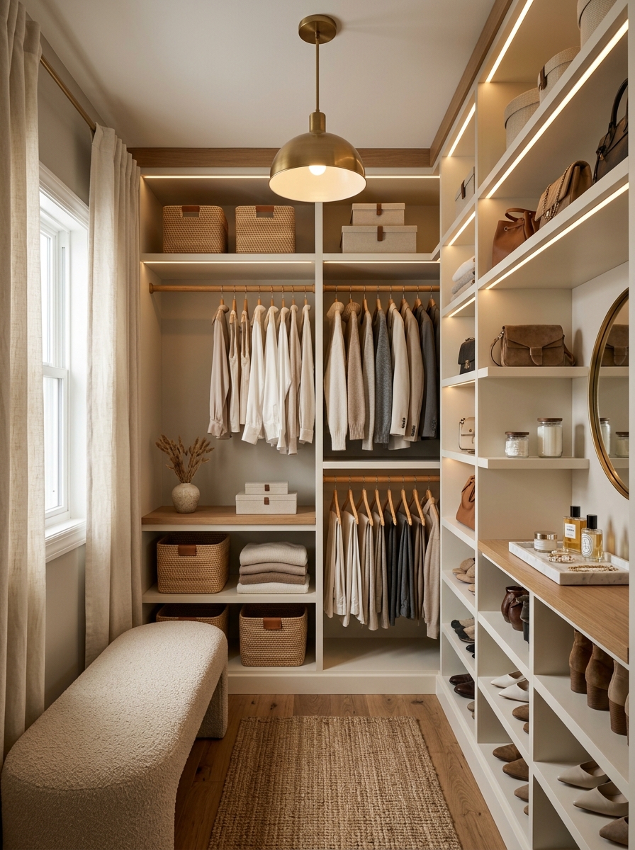 Soft Neutral Color Palette With Layered Textures