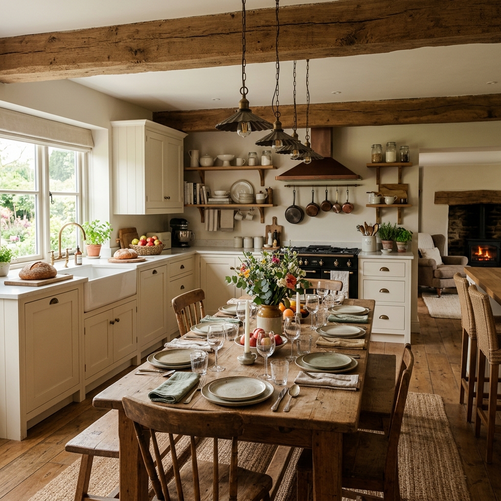 15 Farmhouse Kitchen Decor Ideas for Families Wanting a Warm and Welcoming Gathering Space