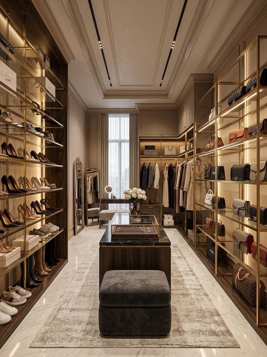 Boutique Style Display Closet