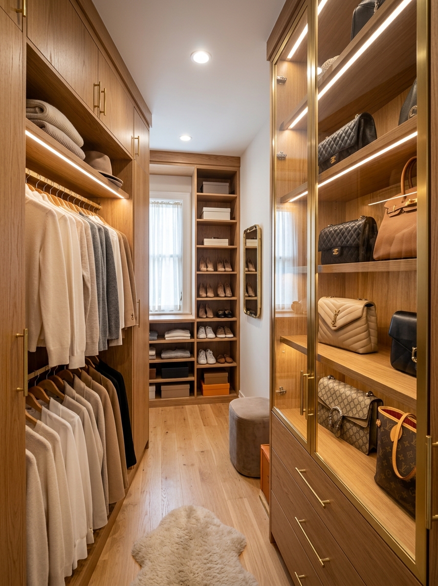 Glass Cabinet Closet Doors
