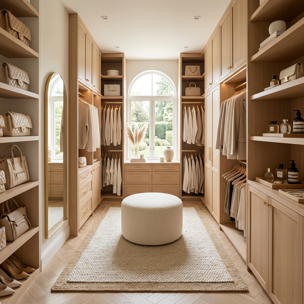 17 Warm Neutral Closet Ideas for a Calm Feminine Home Aesthetic