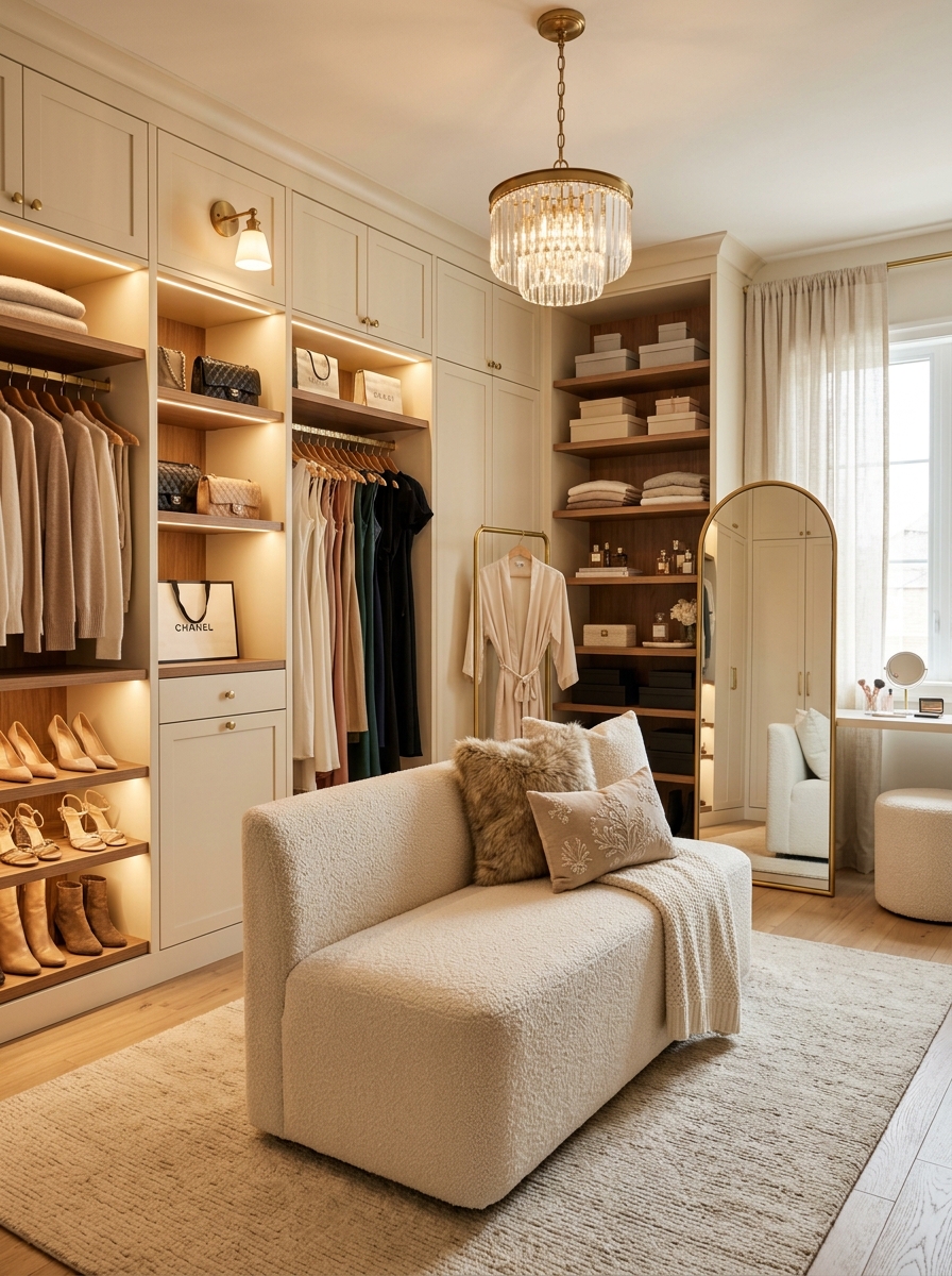 Soft Seating Area for a Boutique Feel