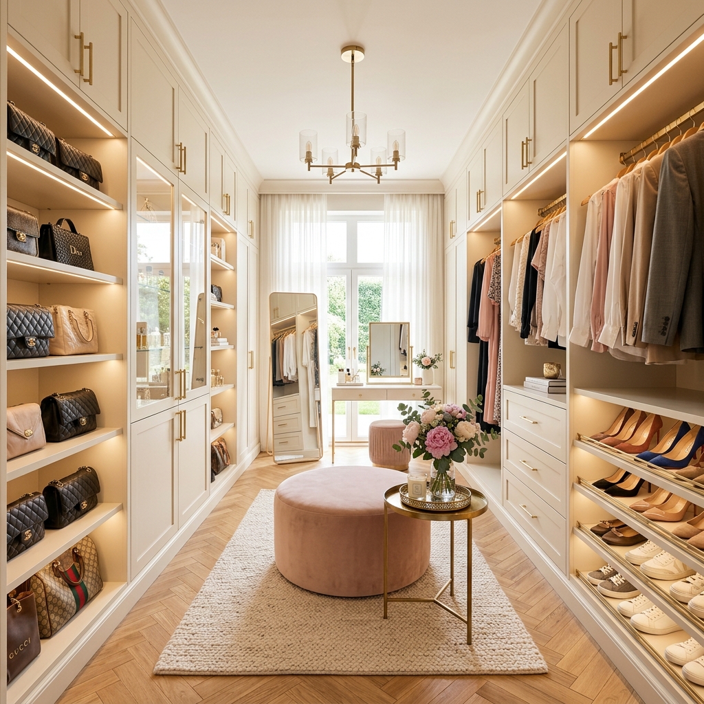 19 Dream Closet Makeover Ideas for an Aesthetic Home Upgrade