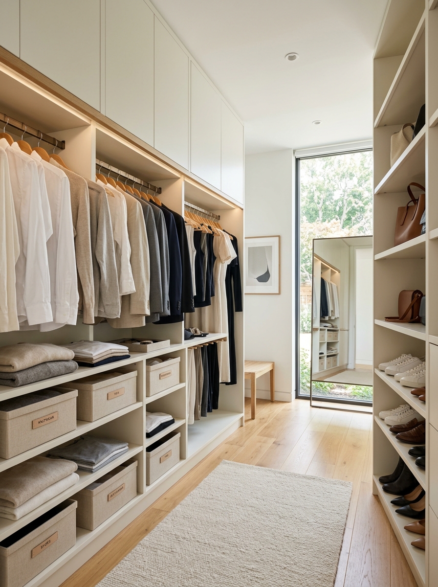 Capsule Wardrobe Minimal Closet